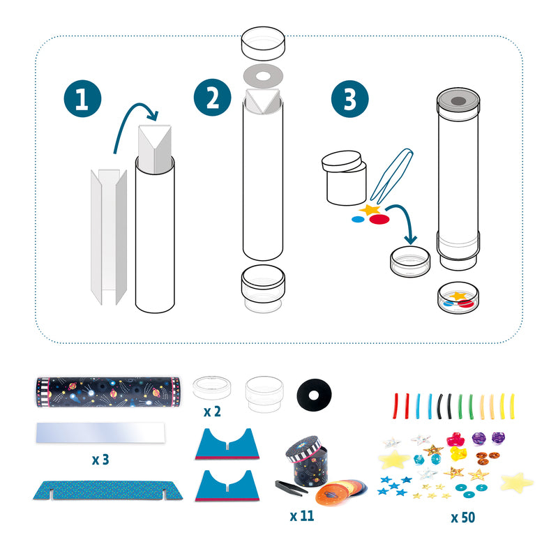 Do It Yourself Space Kaleidoscope- Djeco