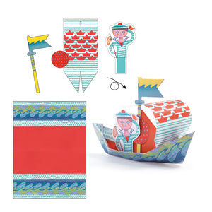 Origami Floating Boats- Djeco