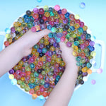 Load image into Gallery viewer, Rainbow biodegradable water beads- No Nasties Kids
