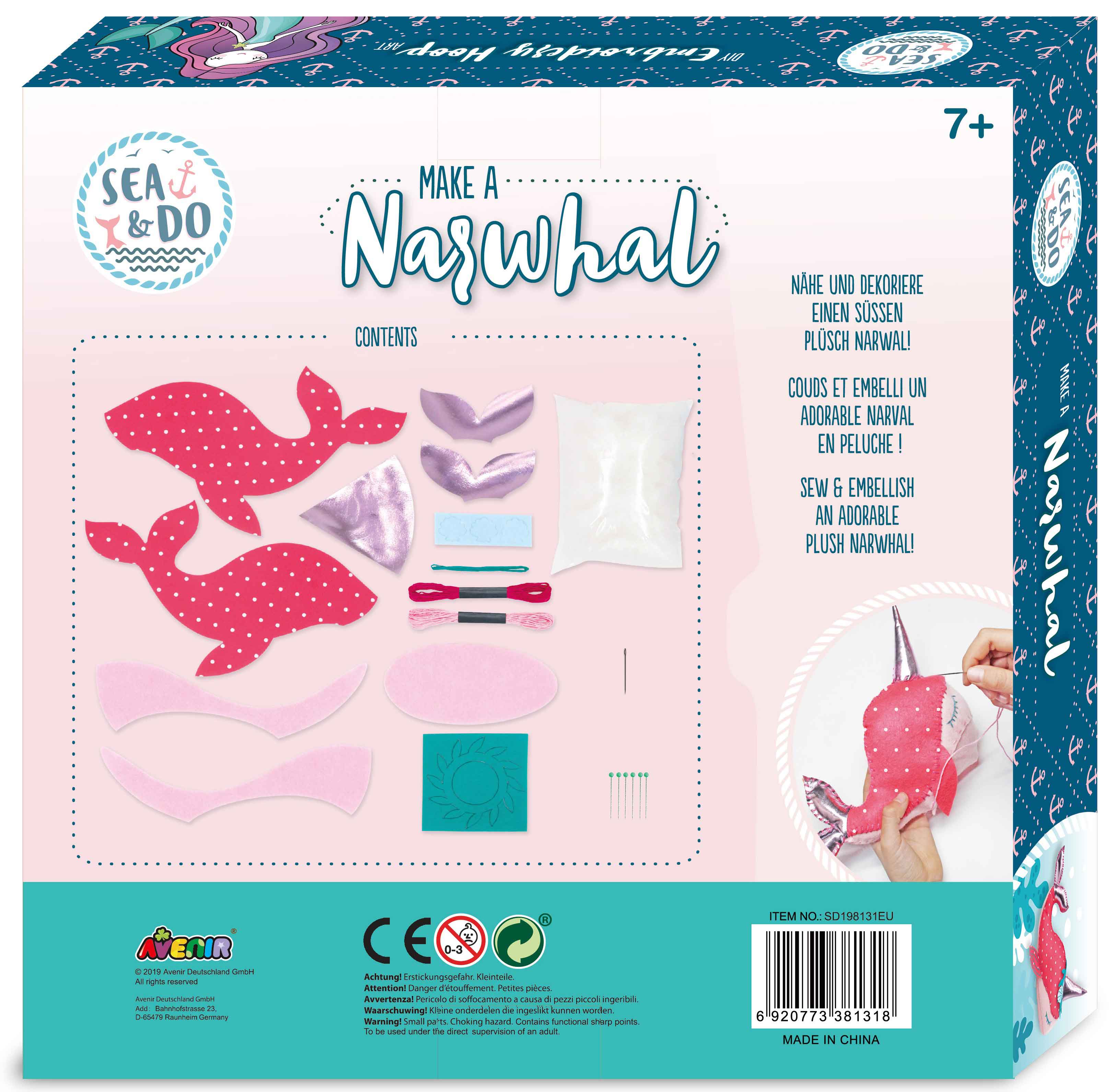 Sea and Do- Make a Narwhal