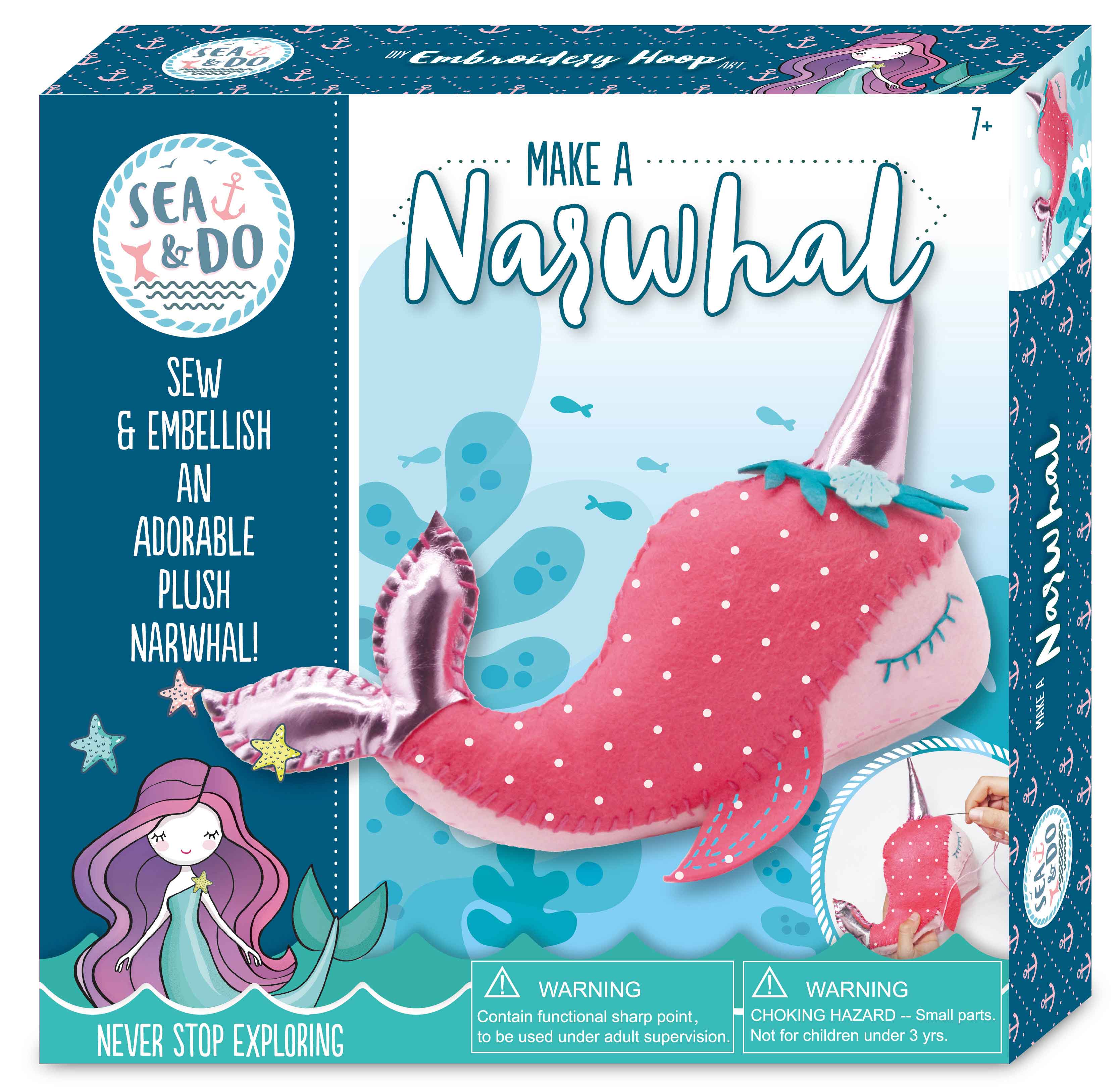 Sea and Do- Make a Narwhal