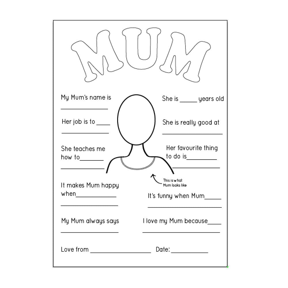 Mother's Day printables